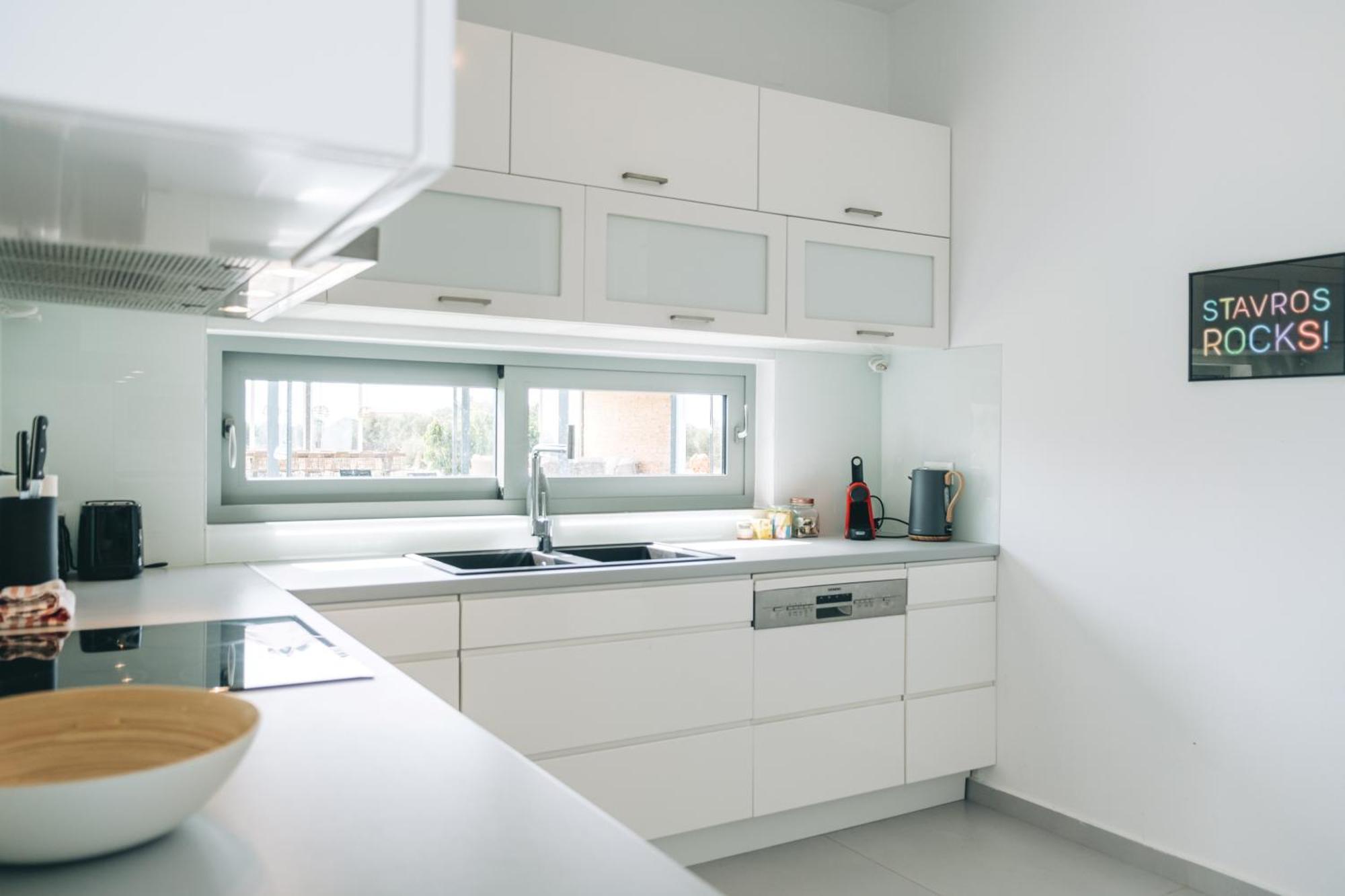 Helios A Modern Large Villa With Private Pool Set In A Quiet Location Stavrós エクステリア 写真